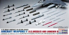 HAS35009 1:72 Hasegawa Weapons Set V - US Missiles and Launchers picture