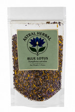 Blue Lotus — Pre-Ground Petals & Stamens picture