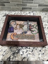 Rare Dave Avanzino Disney Pirates of the Caribbean Icon Letters Shadow Box Read picture