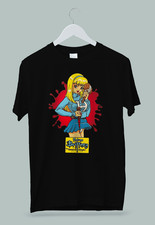 Hookups Skateboard Brittney The Vampire Slayer T-Shirt S-2XL picture