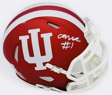 Amare Ferrell Signed Indiana Hoosiers Football Mini Helmet Autograph BAS K49 picture