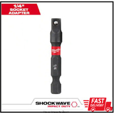 SHOCKWAVE Impact Duty 1/4 in. x 1/4 in. Alloy Steel Square Socket Adapter picture