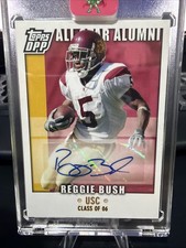 2007 Topps Draft Picks and Prospects (DPP) Reggie Bush Auto /50 USC Trojans picture
