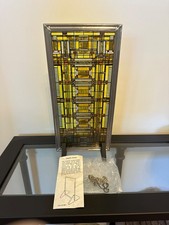 Frank Lloyd Wright Oak Park Skylight Stained Glass Metal Original Hardware picture