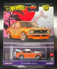 1972 TOYOTA COROLLA LEVIN HOT WHEELS CAR CULTURE JAPAN HISTORICS 4 PREMIUM picture