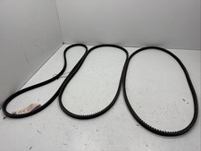 (Qty.3) Bando Power King , Carlisle Gold Ribbon BX69 , BX-69 , Cogged V-belts picture