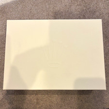 Rolex Single Watch Presentation Box Green/Beige w/ Outer Box & Insert picture