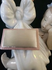 LLADRO Retired Baby Girl HEAVEN'S GIFT WITH CARD See Details (663) picture