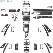 70Pcs For BMW 5 Series E60 04-07 Real Carbon Fiber Kits Full Interior Trim Cover picture