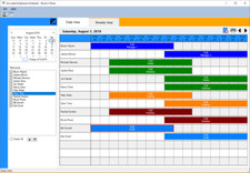 Accurate Employee Scheduler for Microsoft Windows PC Business Schedule Creator  picture