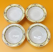 Antique Vintage 1920’s Crown Ducal Bowl Made In England Floral Art Deco Set Of 4 picture