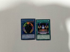 Yu-Gi-Oh Black Magic Ritual Spell & Magician of Black Chaos x2 Cards YGLD picture
