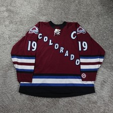 Joe Sakic Jersey Mens XXL Colorado Avalanche Diagonal NHL KOHO Alternate 2XL picture
