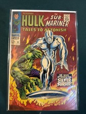 Tales To Astonish #93 Silver Surfer Vs Incredible Hulk Marvel 1967 Lower Grade picture