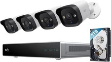 eufy PoE NVR Security System E40 4K Wired Bullet Cam 24/7 Recording 16CH 2TB HDD picture