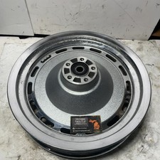 00-05 Harley Sportster XL Custom OEM Chrome Slotted Rear Wheel 16x3 Flaking picture
