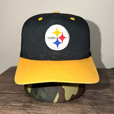 Vintage Pittsburgh Steelers NFL Snapback hat logo 7 picture