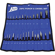 29Pc Punch & Chisel Set ATD-729 Brand New picture