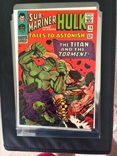 TALES TO ASTONISH #79  hulk Hercules avengers 9.0 vf/nm white  picture