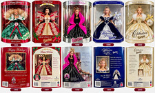 Vintage Holiday Barbie Collection 1995–2014 + UT Barbie– 20 Dolls (NIB) picture