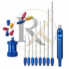 Liposuction Luer Lock Cannulas Nano Fat Transfer Kit Set of 18 pcs picture