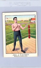 1910 ATC T220 Champion Athlete & Prize Fighter Series James Corbett Mecca PENCIL picture