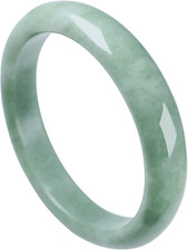 Real Green Jade Natural Stone Bangle Bracelet for Women Genuine with Box picture