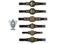Boss Fight Studio Major League Wrestling MLW Championship Belt Collection picture