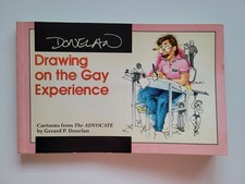 1987 DRAWING ON THE GAY EXPERIENCE GERARD P. DONELAN CARTOONS FROM THE ADVOCATE picture
