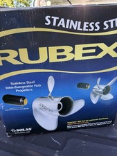 SOLAS Prop RUBEX L4 STAINLESS STEEL 22-PITCH PROPELLER 9574-153-22 R35 New picture