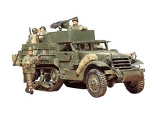 Tamiya 1/35 US Armored Personnel Carrier M3A2 Half-Truck Plastic Model Kit 35070 picture