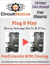 CLONING SERVICE FOR FORD LINCOLN BCM BODY CONTROL MODULE FUSE BOX. picture