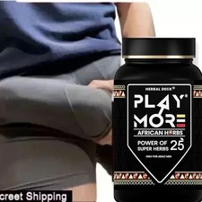 African Herbal Stamina Powder Play More Formula for Mens Vitality picture