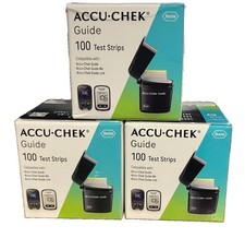 300 Accu-Chek Guide Test Strips~Exp~1/27~4/27~$59.99~FREE SHIP picture