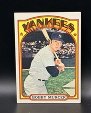 1972 Topps #699 Bobby Murcer New York Yankees High Number Baseball Card picture