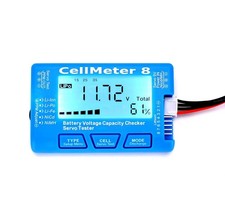 Cellmeter 8 Digital Battery Capacity Tester Checker Controller Voltage Back-lit picture