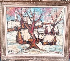Oil On Canvas Signed Henry D'Anty Lower Left 