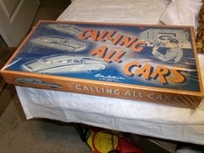 Vintage 1930's Parker Brothers Calling All Cars Board Game Original Complete picture