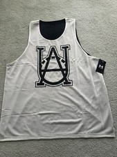 Under Armour Reversible Tank Top Basketball Sleeveless Men's Sz XL Gray Black picture