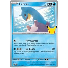 Lapras 017/128 30th Celebration Holo picture
