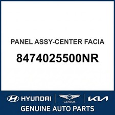 1999-2006 Hyundai Accent Panel Assembly-Center Facia OEM New 8474025500NR picture