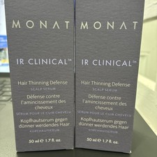 2-Monat IR Clinical Hair Thinning Defense Scalp Serum 1.7 Ea fl oz New in Box NW picture