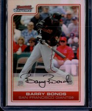 2006 Bowman Chrome Barry Bonds #200 Refractor picture