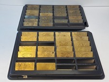 New Hermes Brass Engraving Fonts Parisan Ornate Style 55 Missing Some Letters  picture