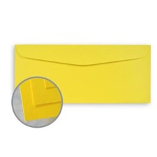 #10 Business Envelopes, Sun Yellow, 24w(90gsm), 4 1/8 x 9 1/2, 500 per Pack picture
