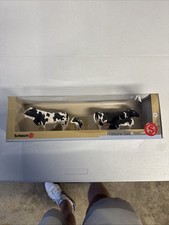HOLSTEIN Schleich NATURE SET #40969 4 Spotted Cows NEW RARE MADE IN GERMANY picture