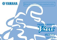 Yamaha Owners Manual Book 2018 VMax VMX17J picture