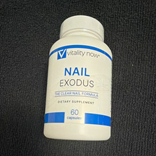 Vitality Now Nail Exodus Clear Nail Formula Nail Health Supplement 60 Capsules picture