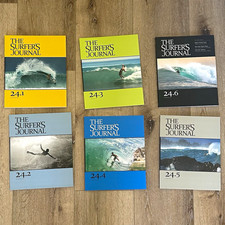 The Surfer's Journal Surfing Magazine Vol. 24 Issues 24.1-24.6 2015 Entire Set picture