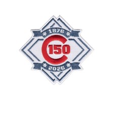 2026 Chicago Cubs 150th Anniversary Sleeve Patch picture